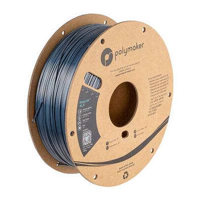 Polymaker 1.75mm PolyLite Silk PLA Filament (1kg, Silk Chrome) PA03009