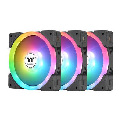 Thermaltake TT Premium Edition SWAFAN EX12 ARGB Sync PC 120mm Cooling Fan (3-Pack) CL-F167-PL12SW-A