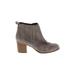INC International Concepts Ankle Boots: Gray Shoes - Women's Size 7