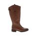 Sam Edelman Boots: Brown Shoes - Women's Size 2