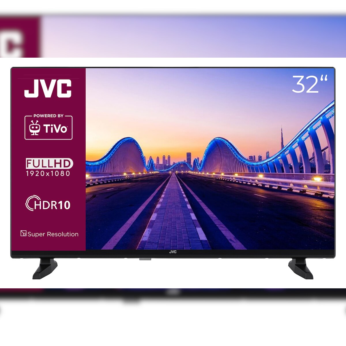 JVC LT-32VF5356 32 Zoll Fernseher Smart TV (Full HD, HDR, Triple Tuner, 6 Monate HD+ inkl.) Image
