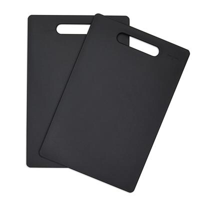 Small Plastic Cutting Boards Black 2-Pack