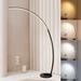 Black Floor Lamp, Dimmable 20W Floor Lamp, Touch Switch
