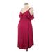 Old Navy - Maternity Casual Dress: Burgundy Dresses - Women's Size Medium