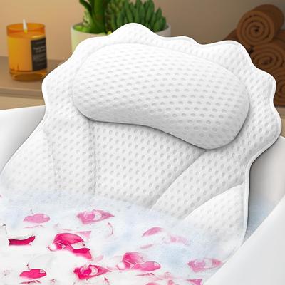 Bath Pillow Ergonomic Luxury Bathtub Pillow