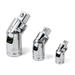 Powerbuilt 3 Pc. Universal Joint Set, 1/4 in., 3/8 in., and 1/2 in. Drive