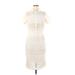 ASOS Casual Dress - Shirtdress: Ivory Dresses - Women's Size 8