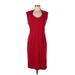 French Connection Casual Dress - Sheath: Red Solid Dresses - Women's Size 12