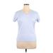 Russell Athletic Active T-Shirt: Blue Activewear - Women's Size X-Large