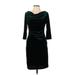 Jessica Howard Cocktail Dress - Sheath: Black Dresses - Women's Size 6