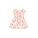 Disney x Jumping Beans Dress: Pink Floral Motif Skirts & Dresses - Size 4Toddler