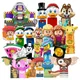 Mini figurines d'action Disney Toy Story pour enfants briques d'assemblage blocs de construction