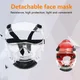 Clear Face Guard Clear Taekwondo Mask Detachable Gear Cover Face Cover Thickening Protector For