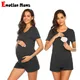 Summer Breastfeeding Pajamas Maternity Nightwear Lactation Feeding Wear Sleepwear Pregnancy Clothes
