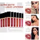 BEAUTY GLAZED 24 Colors Matte Lipstick Set Waterproof Long Lasting Lip Gloss Nude Velvet Pigment