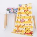 Disney Cartoon Cotton Bath Towel Children's Beach Towel Summer Winnie the Pooh Mickey Mouse Minnie