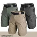 Short cargo de chasse pour homme pantalon court imperméable grande taille 6XL séchage rapide