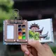 8 Grid 0.5ml Watercolor Paint Palette Oil Paints Tray Box Portable Travel Wooden Handmade Empty Box