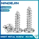 NINDEJIN 5-50pcs Flat Head Socket Cap Wood Screw M2 M2.3 M2.6 M3 M4 M5 M6 M8 Stainless Steel Hex