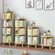 1/2/3/4/5/6 Tier Wooden Bookcase Rotatable Floor Stand Multifunctional Showcase Organizer