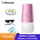 Vanco star 999900 blinkt laser epilator für frauen kalt rosa für damen auto blinkende bikini trimmer