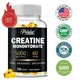 Creatine Monohydrate Capsules 5000 Mg - Improves Male Performance Promotes Muscle Growth and