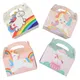 12PCS Unicorn Gift Boxes Party Supplies Favor Boxes Unicorn Theme Treat Boxes Candy Goodies Gift