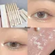 Glitter Eyeshadow Liner Pencil Diamond Highlighter Waterproof Matte Pink Silkworm Champagne Gold