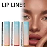 Lang anhaltender Farbton Lip Liner lang anhaltender Peel-Off-Lip-Liner-Fleck für Frauen 5ml praller
