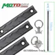 MOTO4U 4 x 1M Square Anchor Track Tie Down Rail Aluminium Tracking Bike Motorcycle Trailer Move the