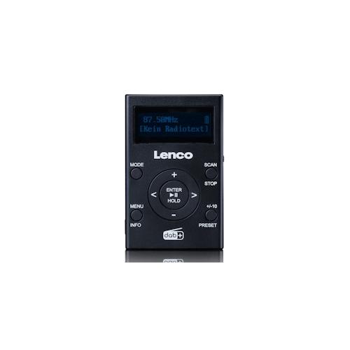 Lenco DAB+ Radio PDR-011, Schwarz