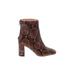 J.Crew Boots: Brown Snake Print Shoes - Women's Size 7 - Almond Toe - Animal Print Wash