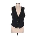 Ted Baker London Vest: Black Jackets & Outerwear - Women's Size 8