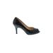 Cole Haan Heels: Pumps Stilleto Feminine Black Shoes - Women's Size 10 - Closed Toe