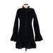 J.Crew Casual Dress - Party Turtleneck Long sleeves: Black Dresses - Women's Size Medium