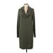 Michael Stars Casual Dress - Sweater Dress: Gray Dresses - Women's Size Medium