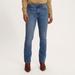 Tecovas Women's High-Rise Straight Jeans, Light Wash, Denim, 29