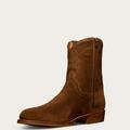 Tecovas Men's The Dax Zip Boots, Round Toe, 8" Shaft, Whiskey, Roughout, 1.25" Heel, 9.5 EE