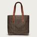 Tecovas Classic Tote Bag, Moss, Waxed Canvas