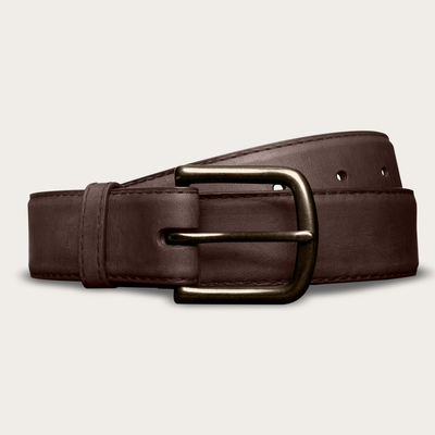 Tecovas Men's Goat Belt, Cafe, Size 36