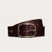 Tecovas Men's Harness Leather Belt, Umber, Bovine, Size 32