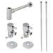 Kingston Brass CD53302DLLKB30 Trimscape Plumbing Supply Kit Combo | 43.8125 H x 2 W x 4.8125 D in | Wayfair CD53301DLLKB30