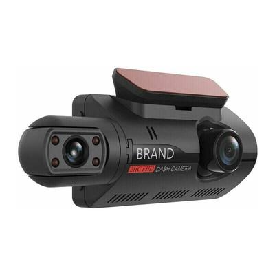 Vordere und hintere Dashcam-Autokamera, Full hd, 140° Weitwinkel, vorne + innen, 1 Stück.