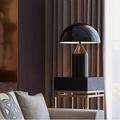 lampe de chevet lampe de table en métal minimaliste moderne lampe de table lampe de lecture salon chambre lampe de chevet éclairage e26/27 110-240v