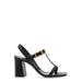 Buckled T-bar Heeled Sandals