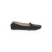 Cole Haan zerogrand Flats: Slip-on Platform Classic Black Print Shoes - Women's Size 8 1/2 - Almond Toe