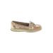 Sperry Top Sider Flats Tan Shoes - Women's Size 6 - Round Toe