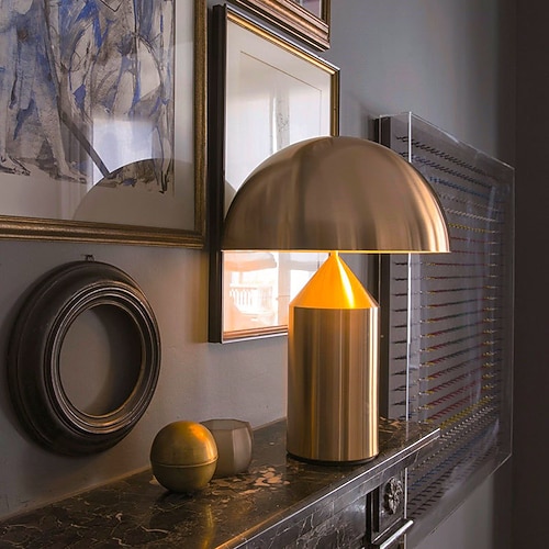 Lese Lampe Umgebungslampen Moderne zeitgenössische / Traditionell-Klassisch LED-Stromversorgung Für Schlafzimmer / Geschäfte / Cafés Metall 110-120V / 220-240V Schwarz / Weiß / Gold Image