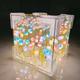 3D Tulpenfeld Nachtlicht DIY Kit kreatives Plastikhandwerk 4,72 Zoll festliches Geschenk für Wohndekoration