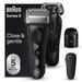 Braun Series 8 8560cc Electric Razor for Men 4+1 Shaving Elements & Precision Long Hair Trimmer 5in1 SmartCare Center Close & Gentle Even on Dense Beards Wet & Dry Electric Razor 60min Runtime